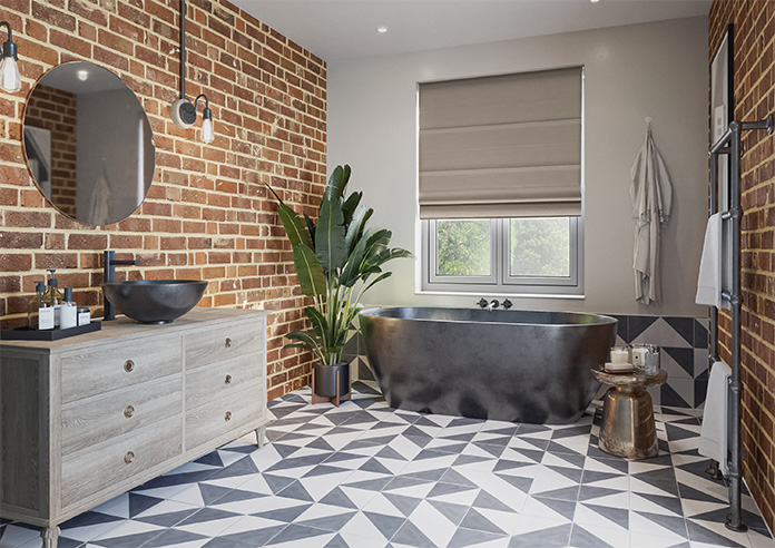 Faye, Dusky Brown - Twist&Fit Roman Blind - Image 6